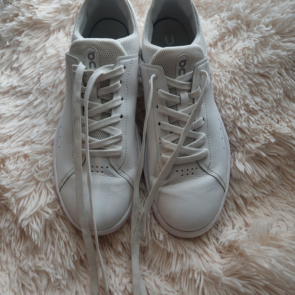 On White Sneakers